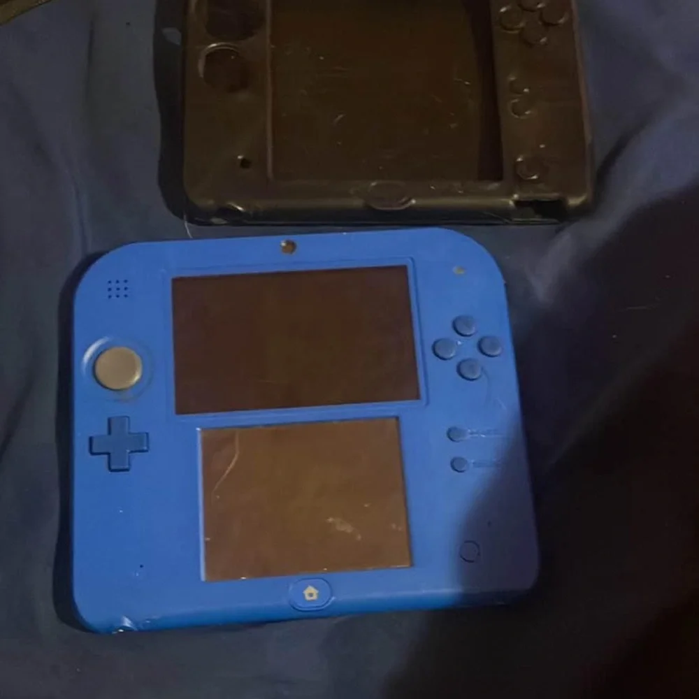 Nintendo Handheld Console - Black and Blue